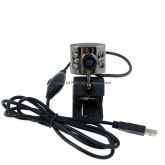 Usb Pc Webcam Com Microfone (300k Pixel Com 6-led)